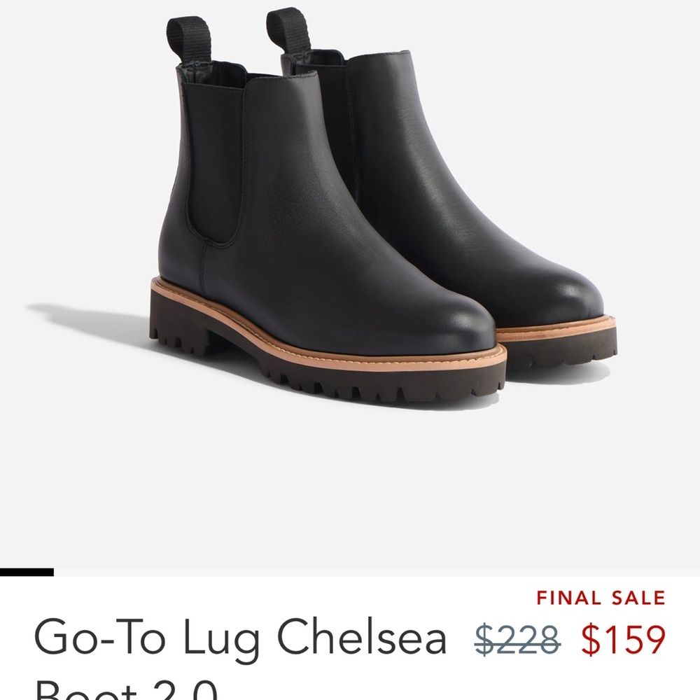 Nisolo Black Chelsea Ankle Boots
